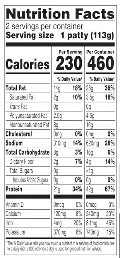 Beyond Meat, Plant - Based Patties, 8 Ounce - For Health For Ethics - 