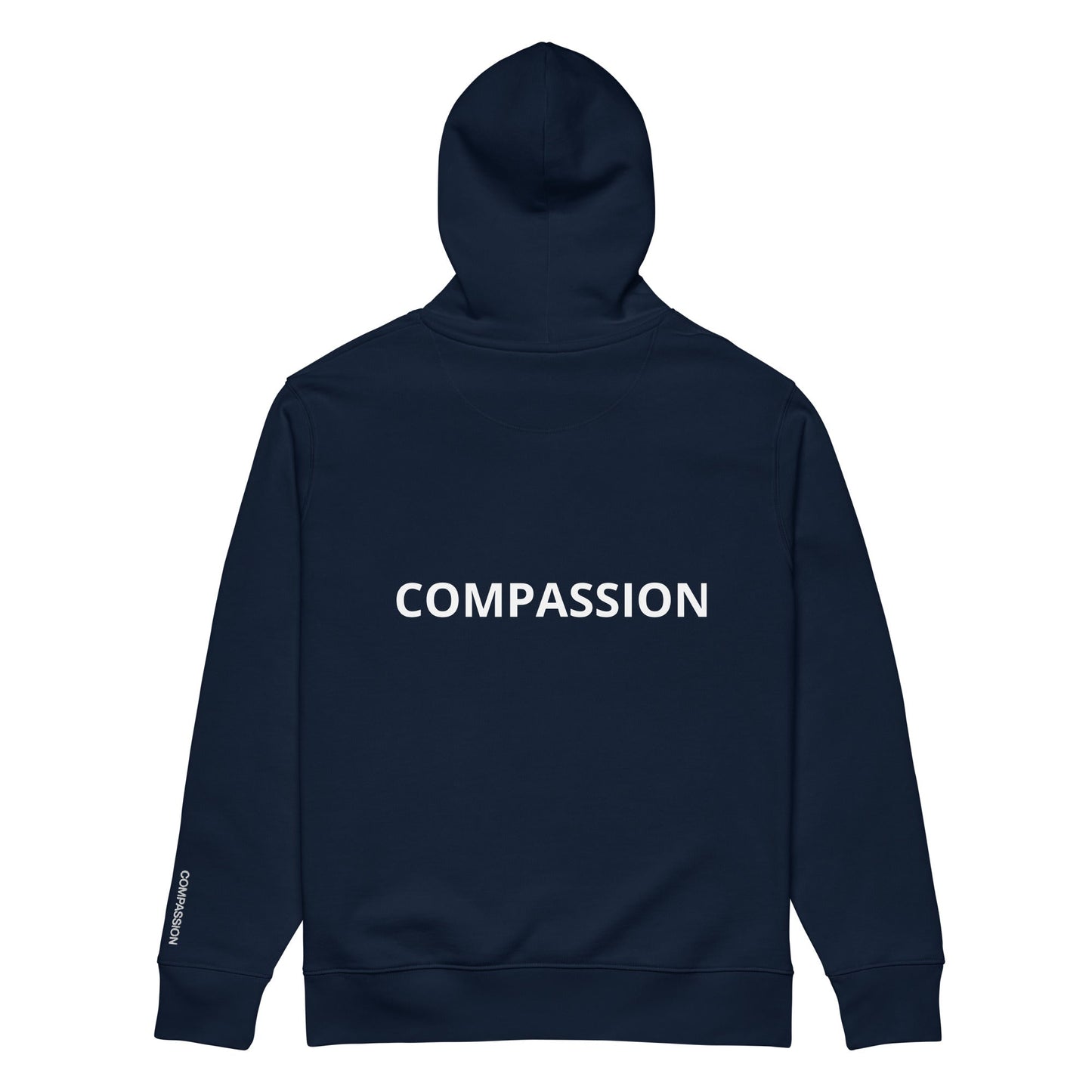 Compassion Hoodie - For Health For Ethics - French Navy