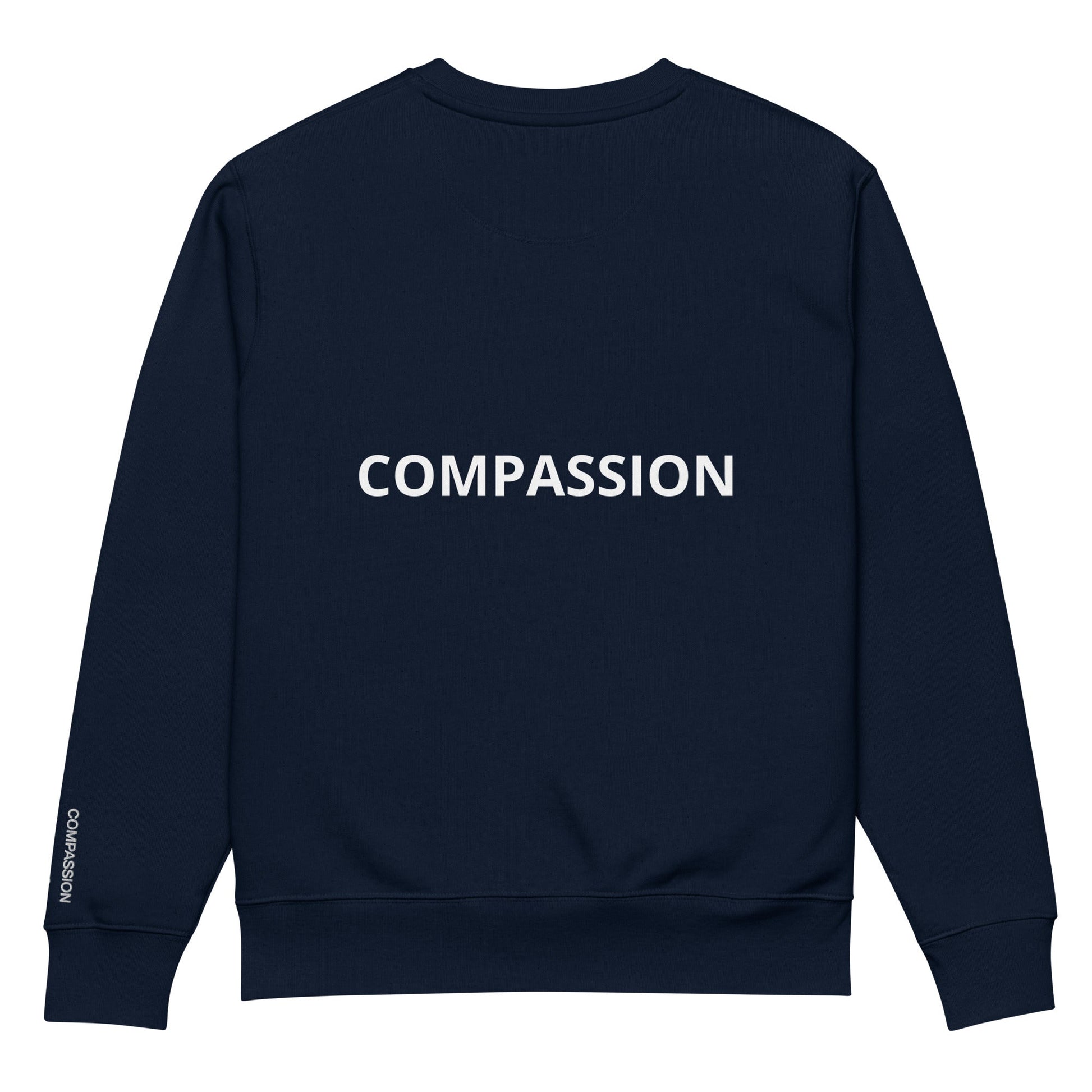 Compassion Sweatshirt - For Health For Ethics - French Navy