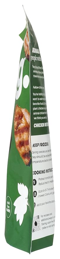 Daring Original Plant Chicken Pieces, 8 Oz Pouch - For Health For Ethics - 