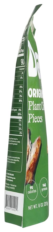 Daring Original Plant Chicken Pieces, 8 Oz Pouch - For Health For Ethics - 