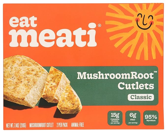 Eat Meati Classic Cutlet Mushroom Root Protein, 7.4 OZ - For Health For Ethics - 