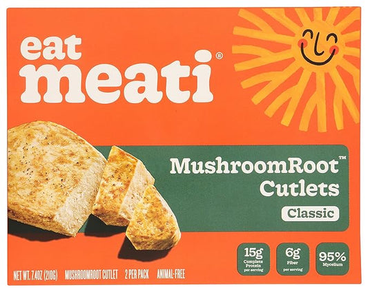 Eat Meati Classic Cutlet Mushroom Root Protein, 7.4 OZ - For Health For Ethics - 