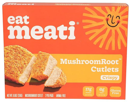 Eat Meati Crispy Cutlet Mushroom Root Protein, 8.8 OZ - For Health For Ethics - 