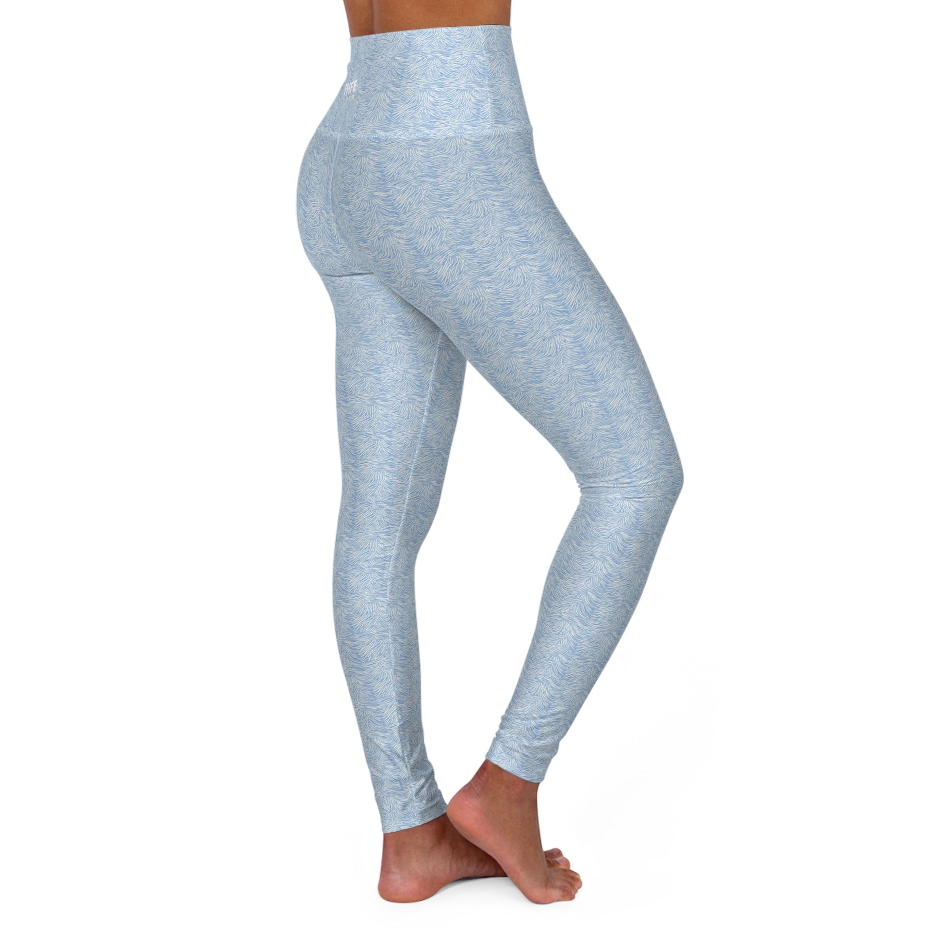 FHFE Baby Blue Marl Ultra High Rise Leggings - For Health For Ethics - XS