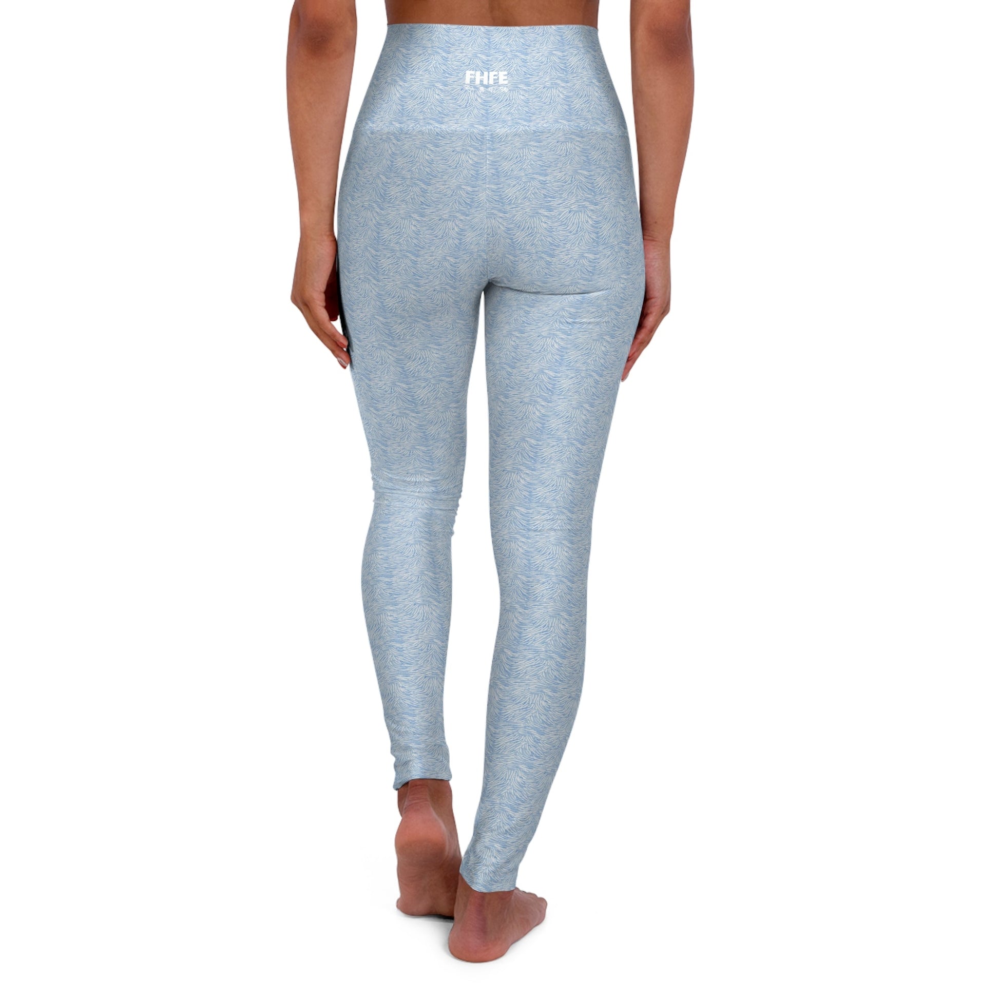 FHFE Baby Blue Marl Ultra High Rise Leggings - For Health For Ethics - XS