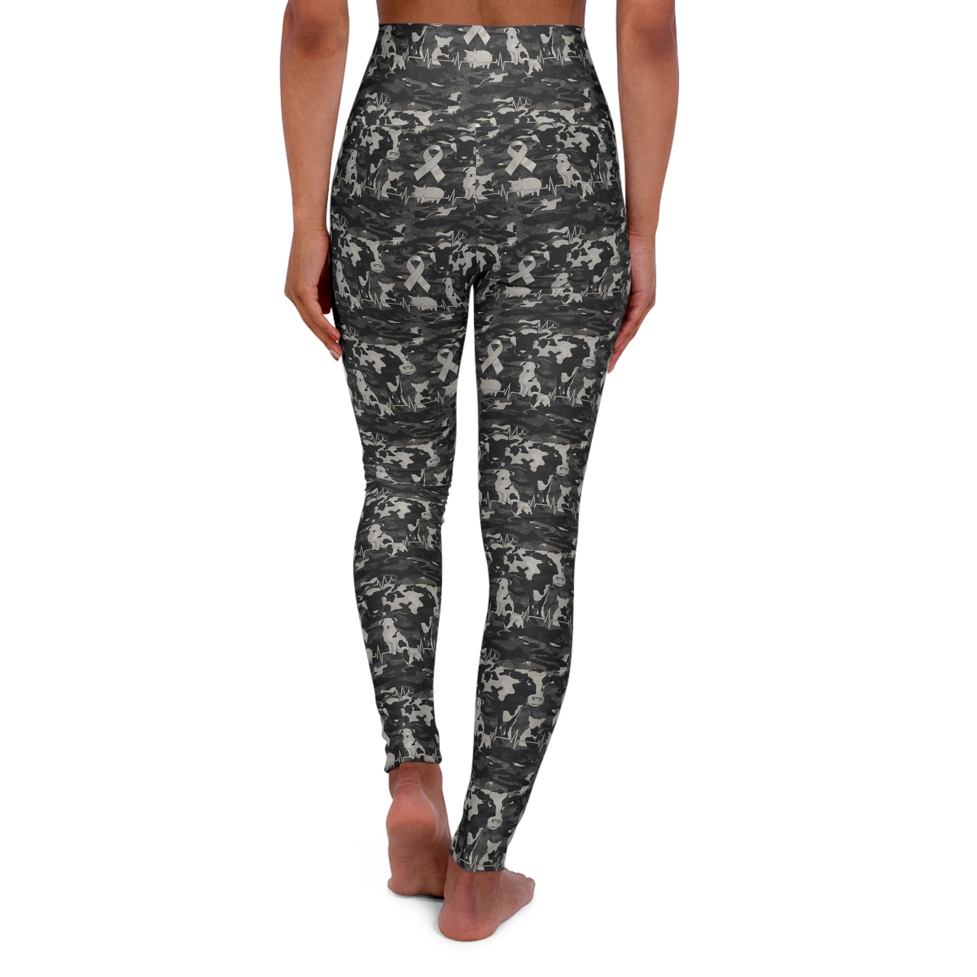 FHFE Black Camo Ultra High Rise Leggings - For Health For Ethics - XS