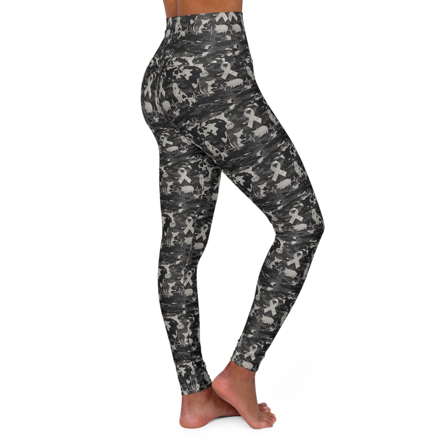 FHFE Black Camo Ultra High Rise Leggings - For Health For Ethics - XS