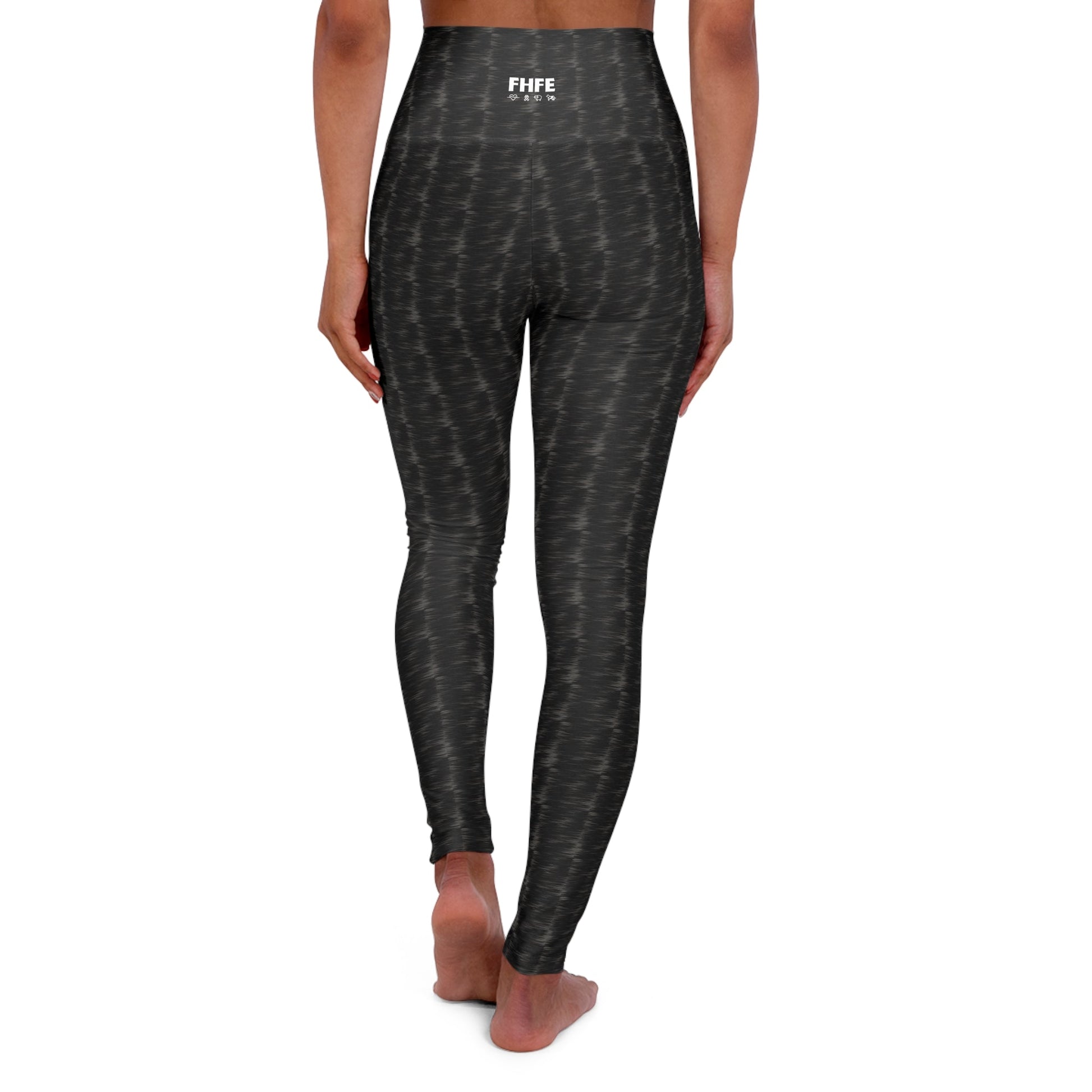 FHFE Black Marl Ultra High Rise Leggings - For Health For Ethics - XS