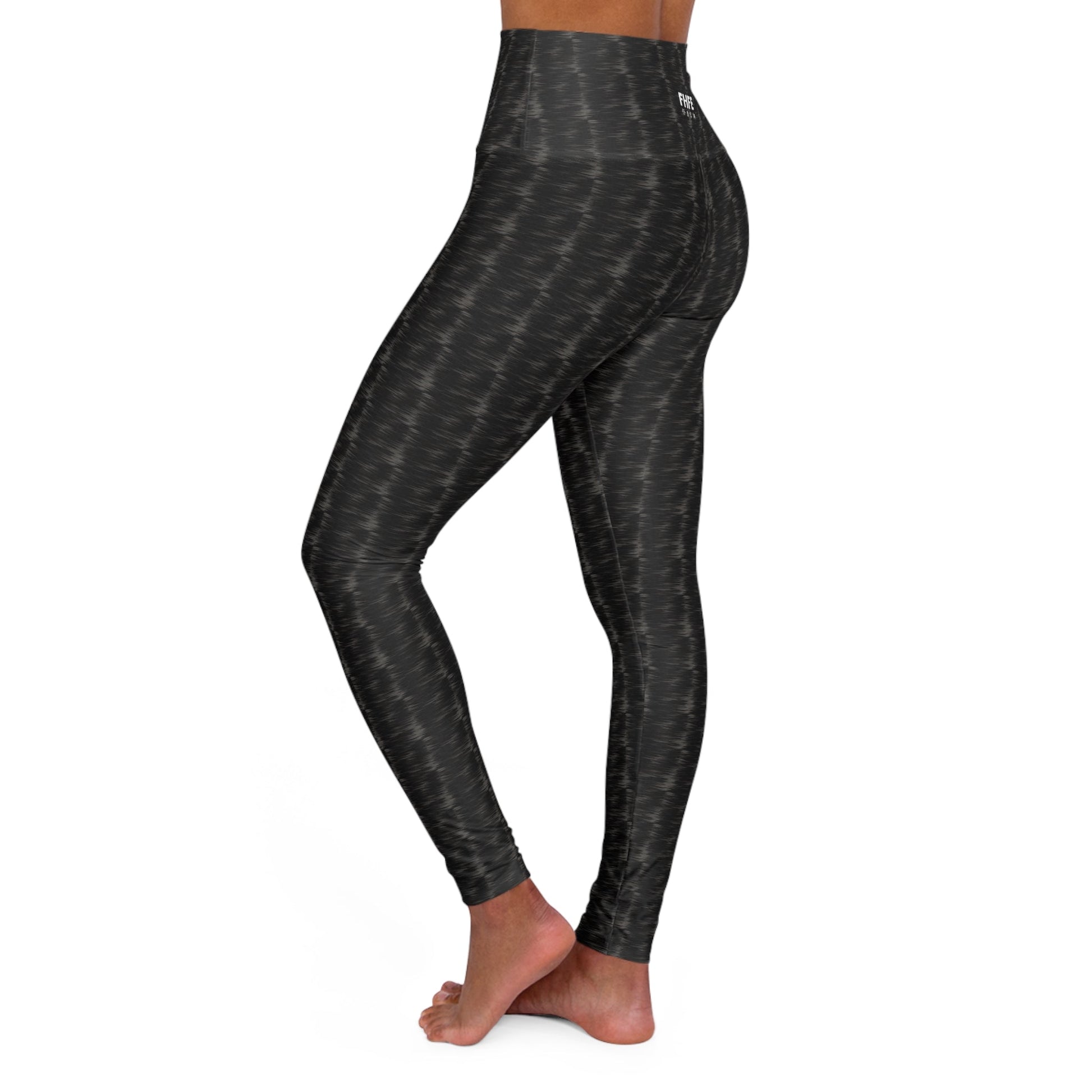 FHFE Black Marl Ultra High Rise Leggings - For Health For Ethics - XS