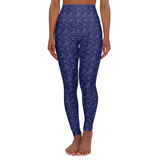 FHFE Blue Marl Ultra High Rise Leggings - For Health For Ethics - XS