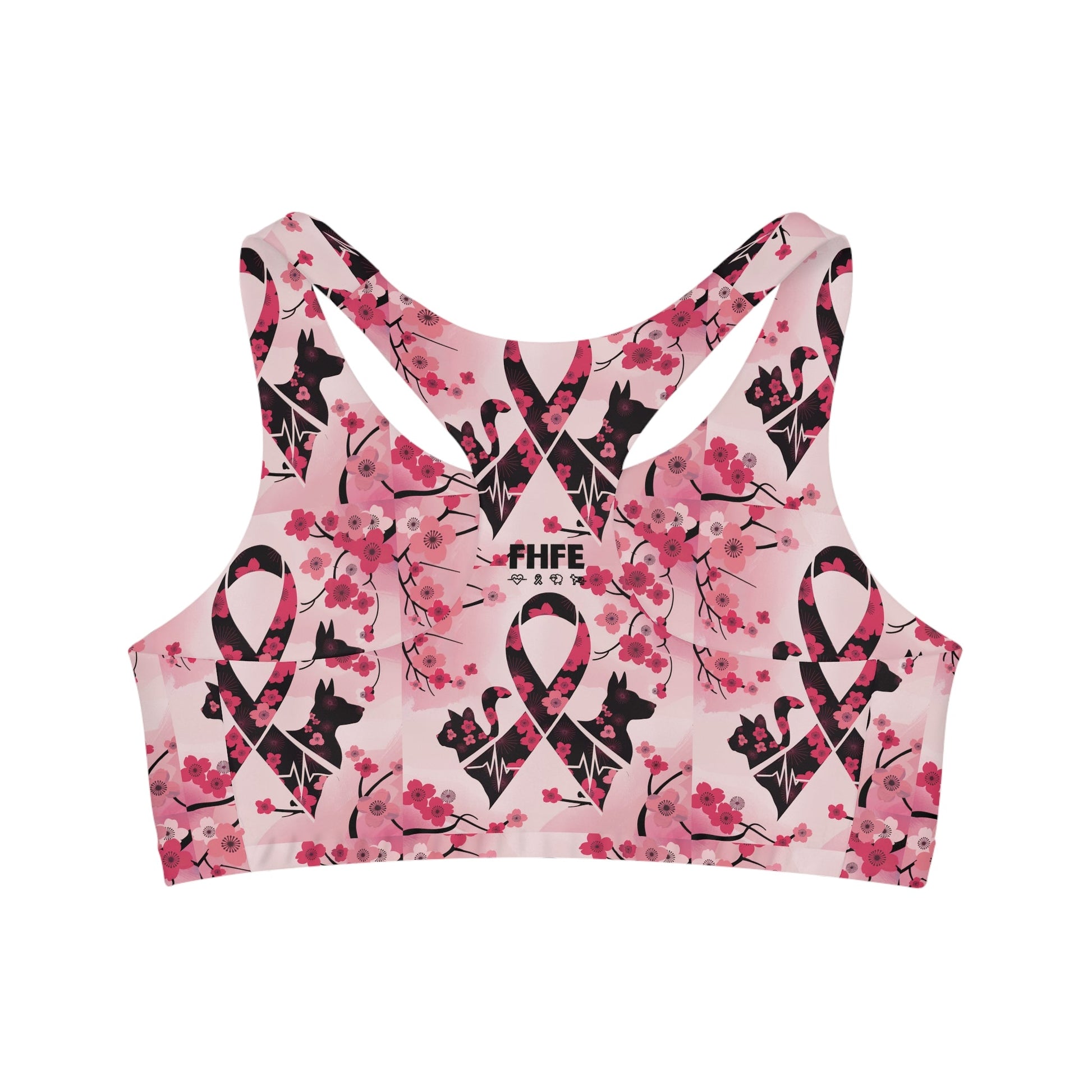 FHFE Cherry Blossom Performance Bra - For Health For Ethics - XS