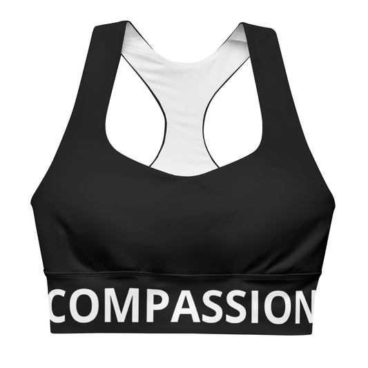 FHFE Compassion Performance Longline Sports Bra - For Health For Ethics - XS