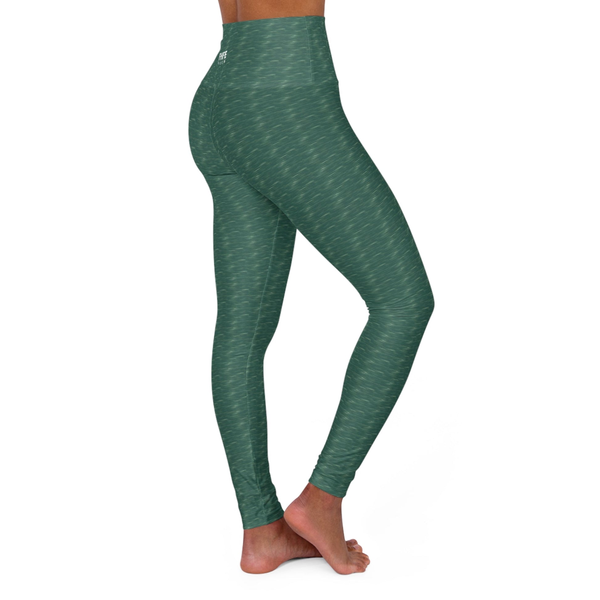 FHFE Green Marl Ultra High Rise Leggings - For Health For Ethics - XS