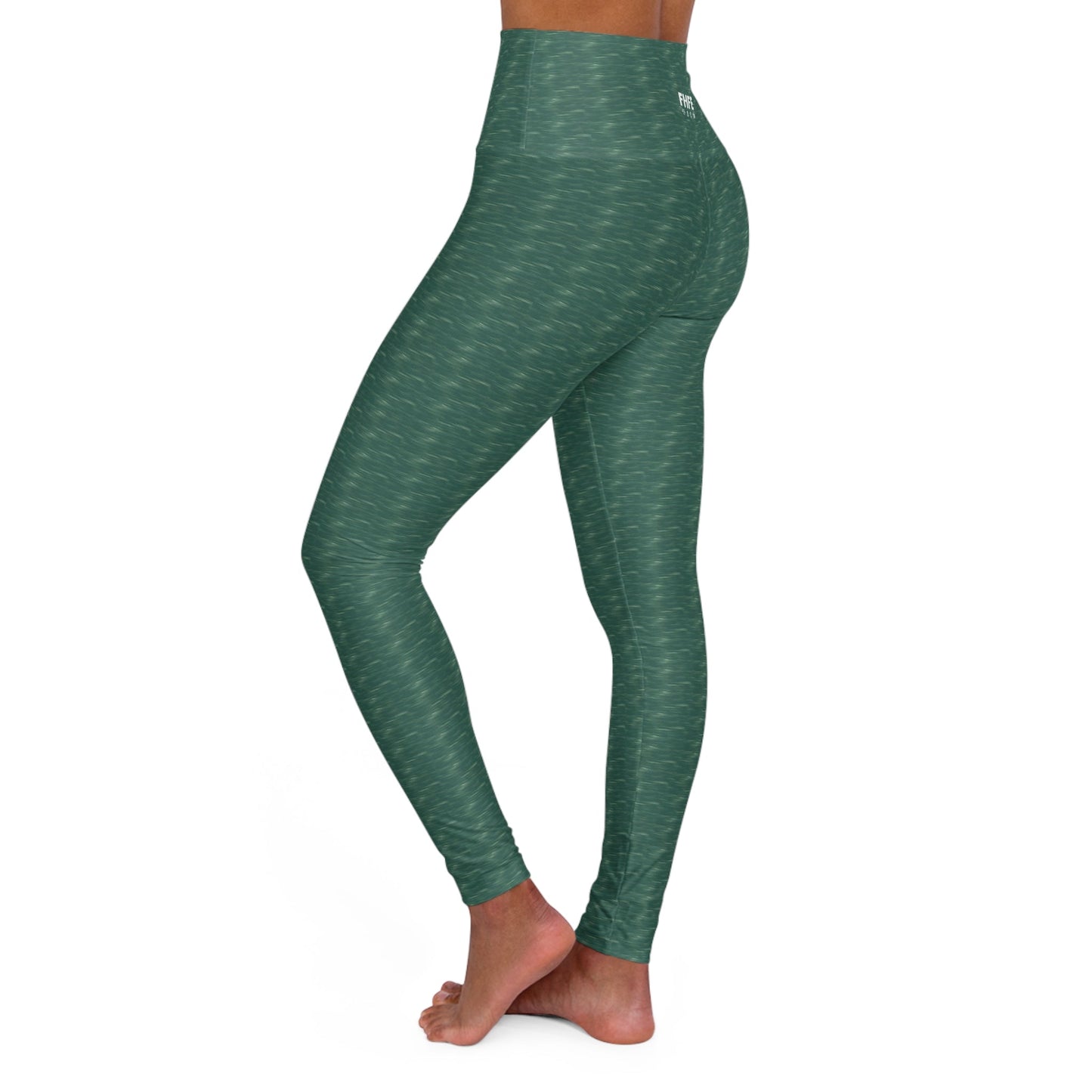 FHFE Green Marl Ultra High Rise Leggings - For Health For Ethics - XS