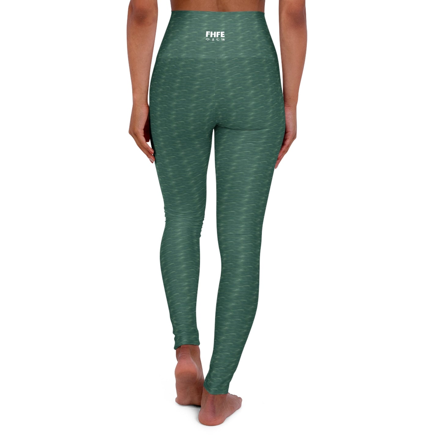 FHFE Green Marl Ultra High Rise Leggings - For Health For Ethics - XS