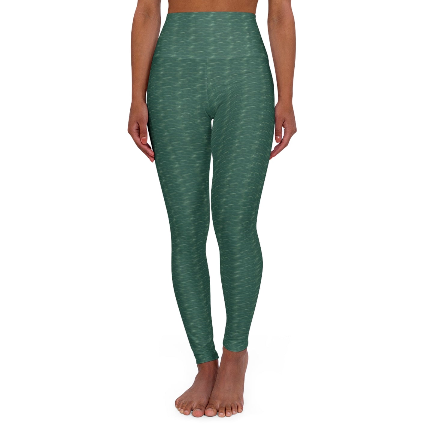 FHFE Green Marl Ultra High Rise Leggings - For Health For Ethics - XS