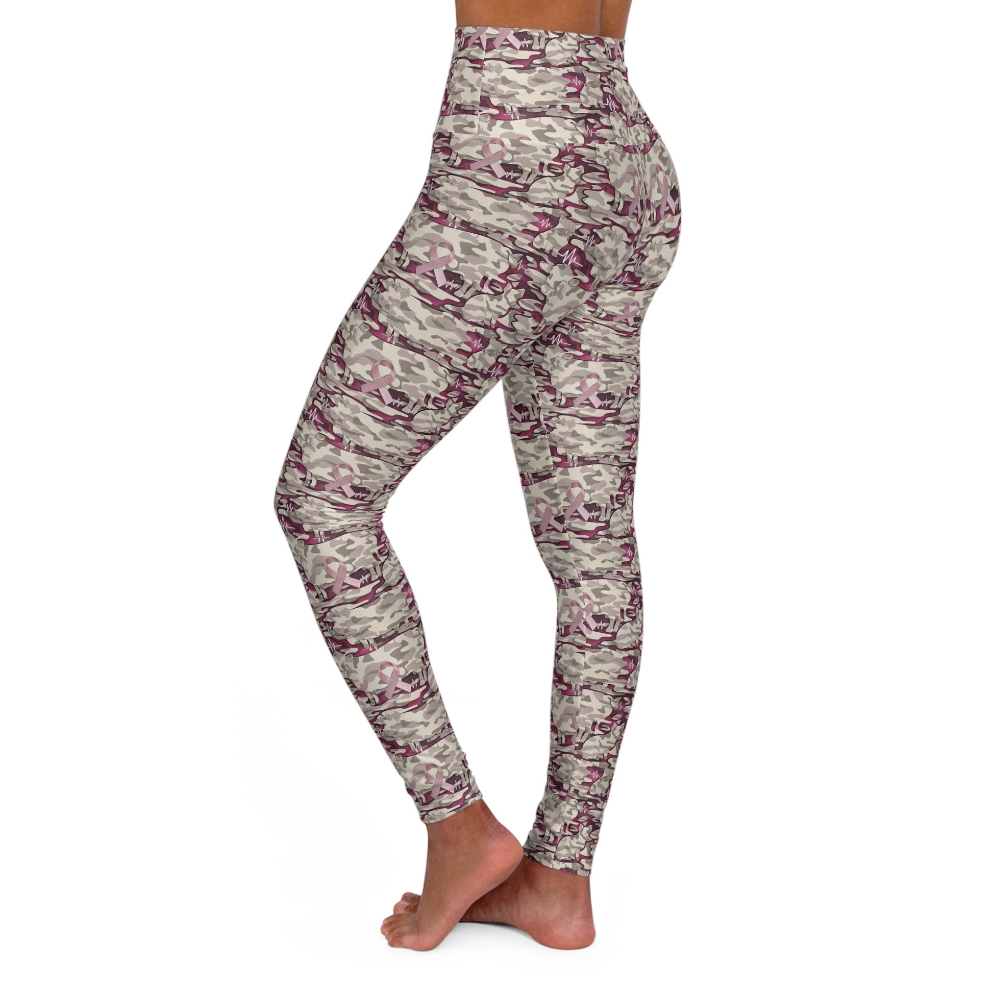 FHFE Pink Camo Ultra High Rise Leggings - For Health For Ethics - XS