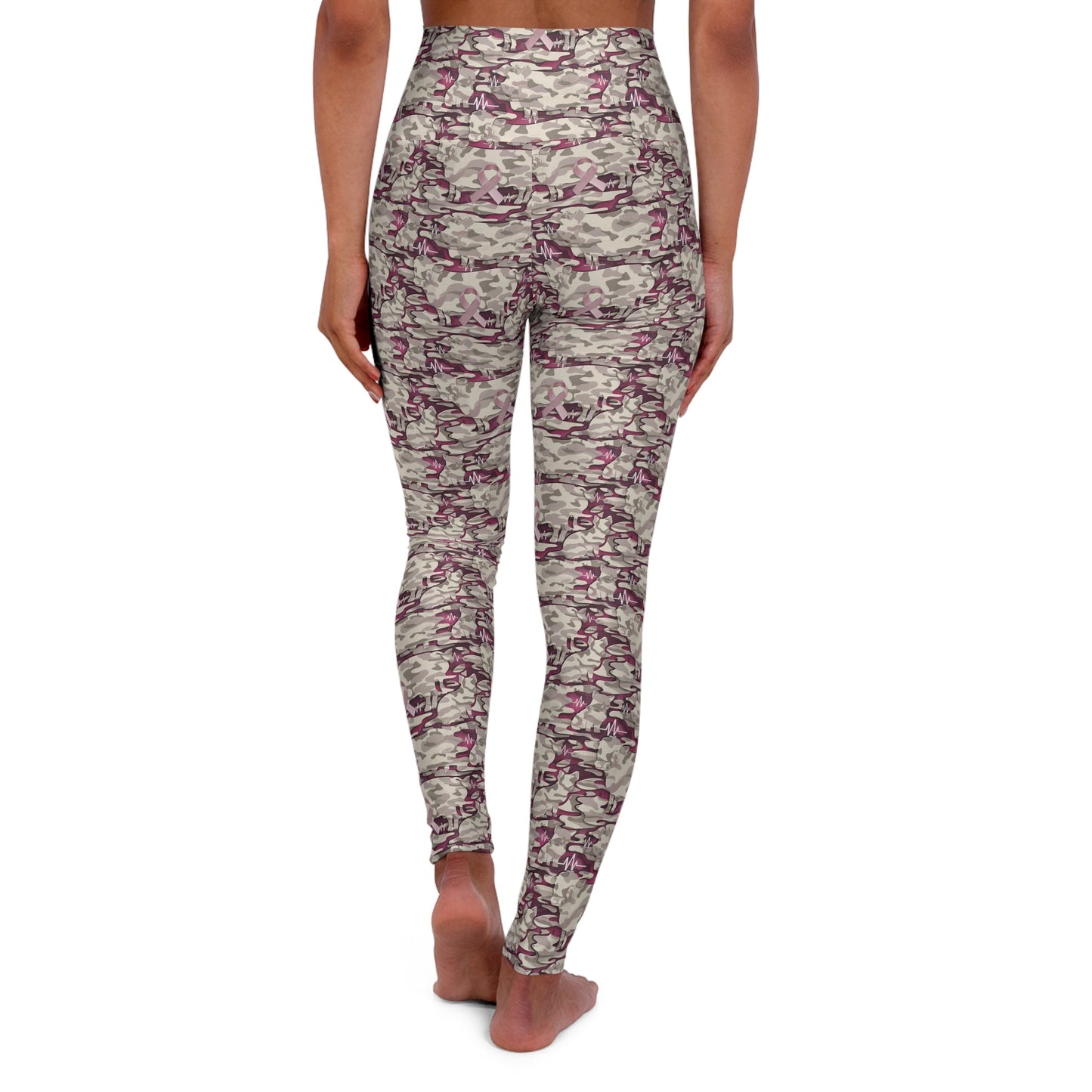 FHFE Pink Camo Ultra High Rise Leggings - For Health For Ethics - XS