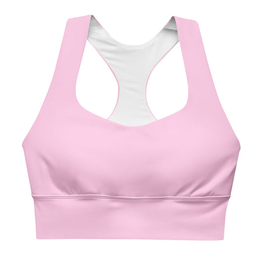 FHFE Pink Paws Performance Longline Sports Bra - For Health For Ethics - XS