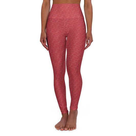 FHFE Red Marl Ultra High Rise Leggings - For Health For Ethics - XS