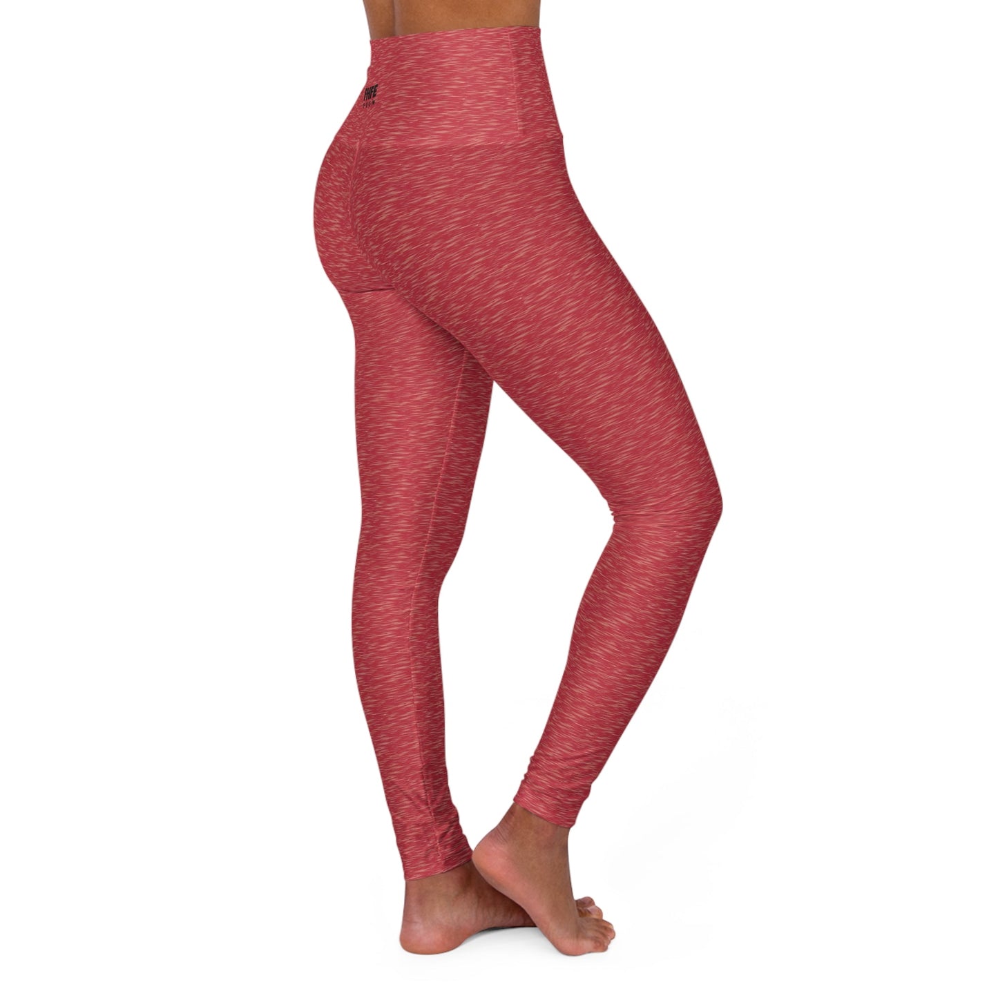 FHFE Red Marl Ultra High Rise Leggings - For Health For Ethics - XS