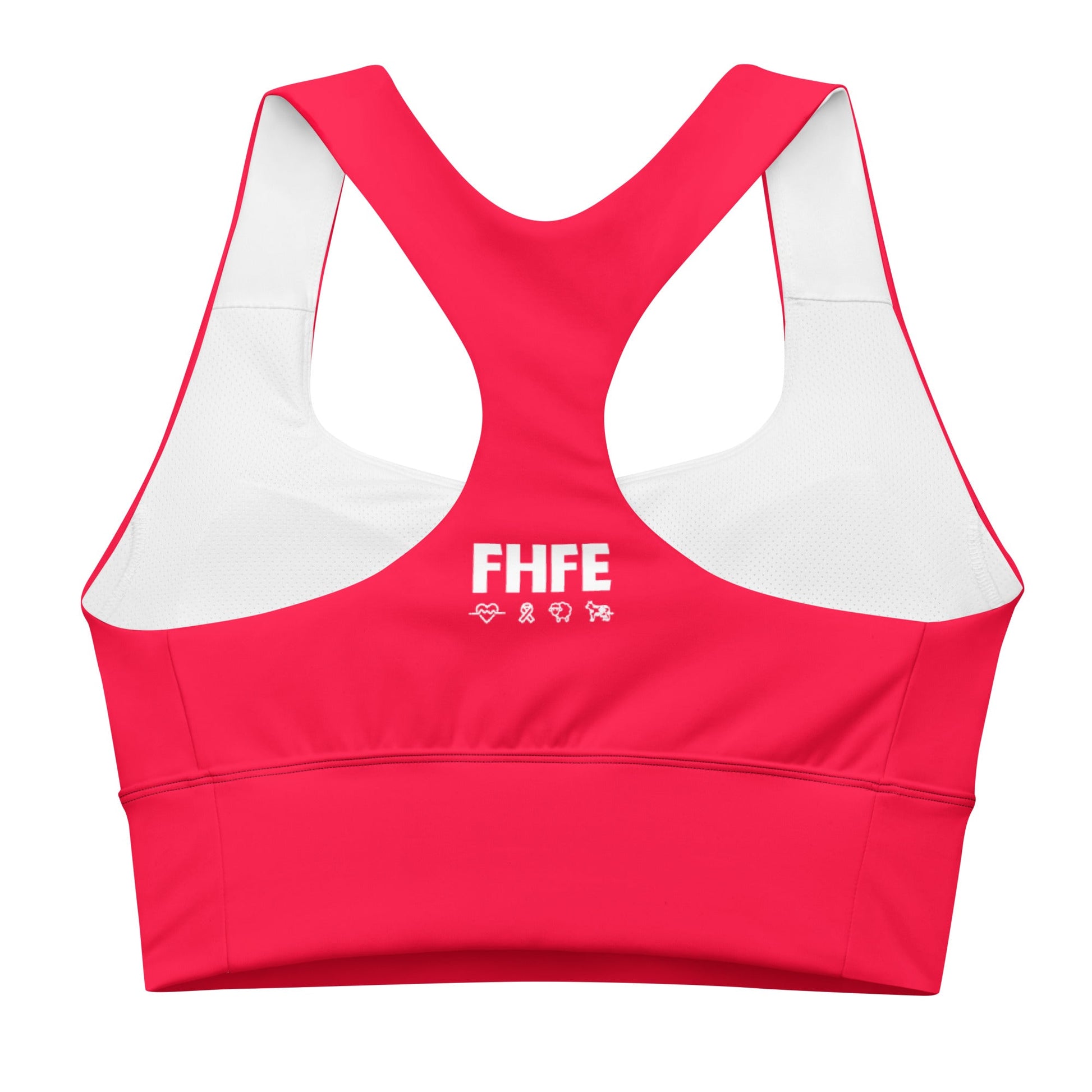 FHFE Rescue Ruby Performance Longline Sports Bra - For Health For Ethics - XS