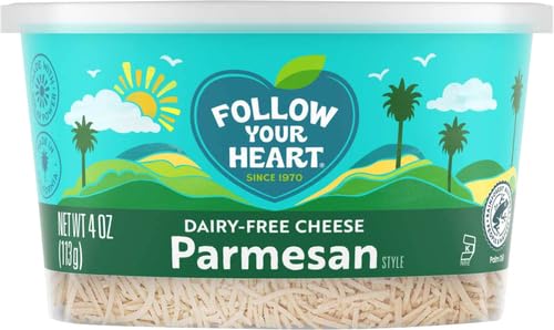 Follow Your Heart Cheese Parmesan Shredded Vegan, 4 oz - For Health For Ethics - 