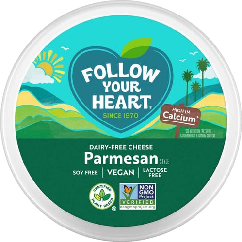 Follow Your Heart Cheese Parmesan Shredded Vegan, 4 oz - For Health For Ethics - 