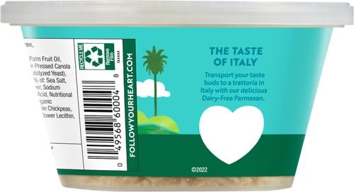 Follow Your Heart Cheese Parmesan Shredded Vegan, 4 oz - For Health For Ethics - 