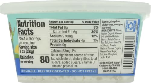 Follow Your Heart Dairy - Free Feta Crumbles, 6 OZ - For Health For Ethics - 