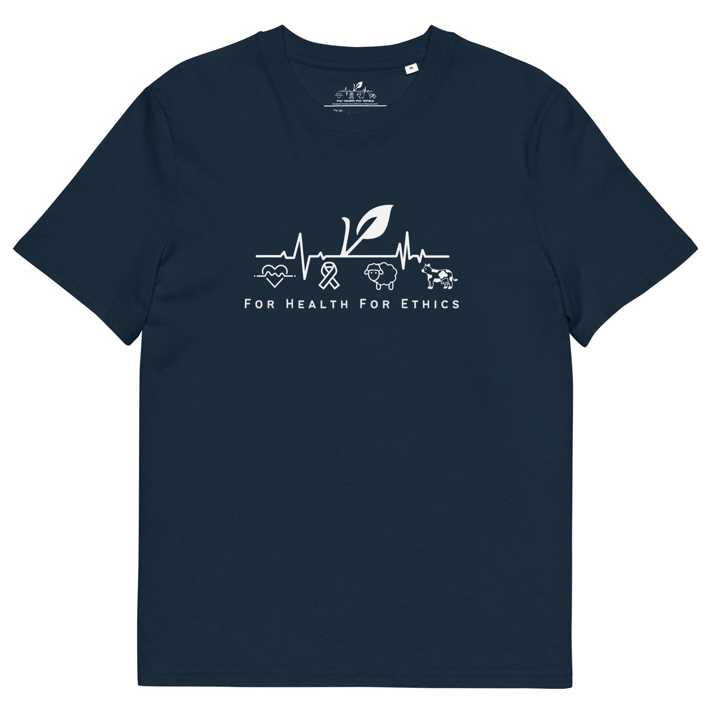 For Health For Ethics T-Shirt - For Health For Ethics - French Navy