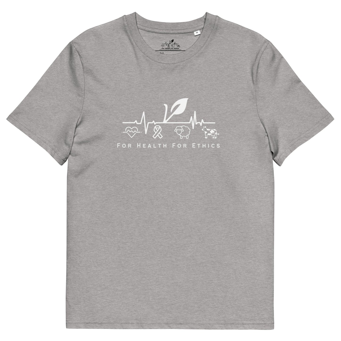 For Health For Ethics T-Shirt - For Health For Ethics - Heather Grey