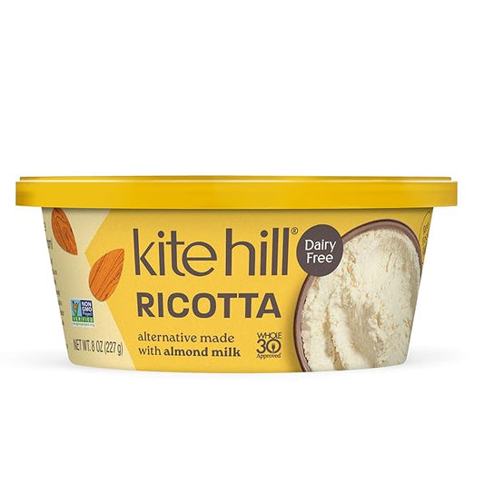 Kite Hill Ricotta, cheese, 8 Ounce - For Health For Ethics - 