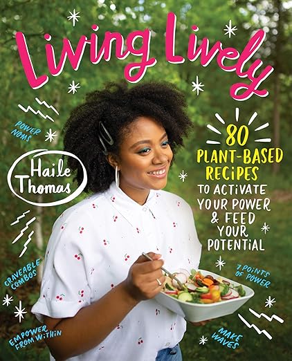 Living Lively: 80 Plant - Based Recipes to Activate Your Power and Feed Your Potential Hardcover – Illustrated, July 28, 2020 - For Health For Ethics - 