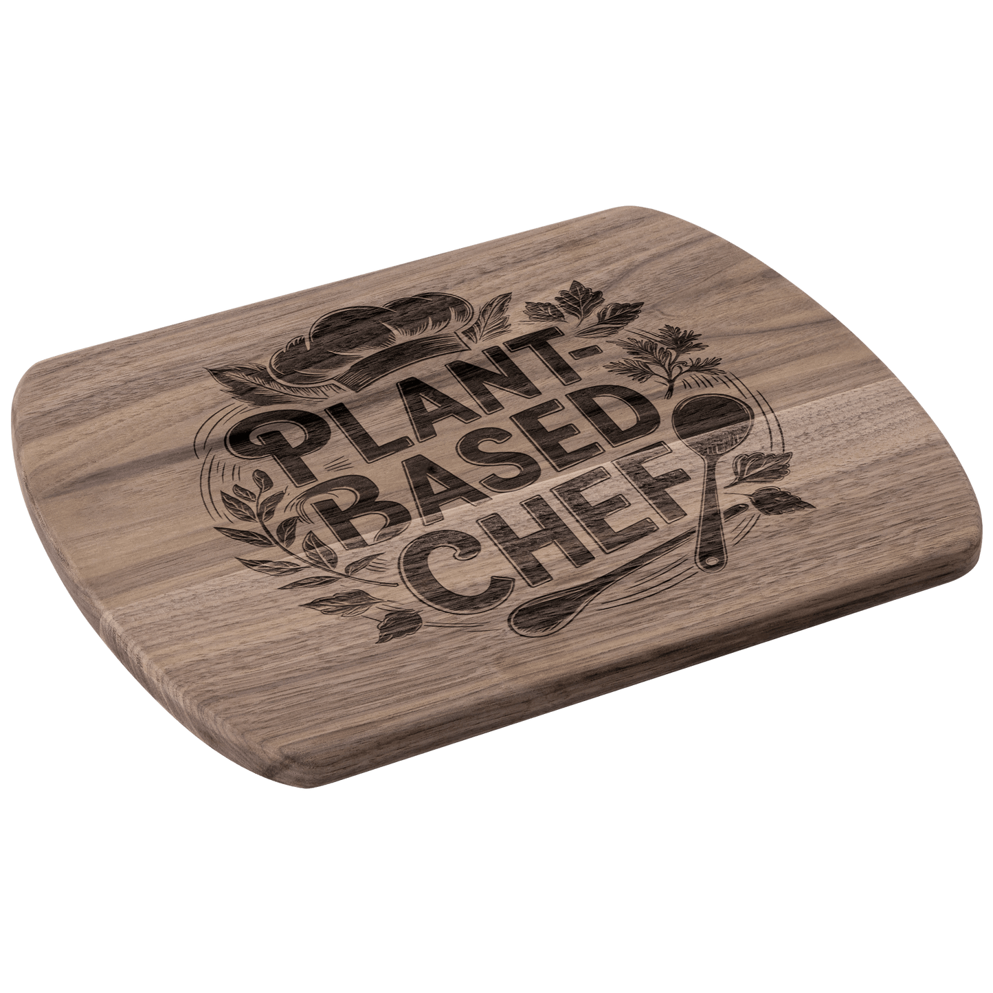 Plant - Based Chef Cutting Board - For Health For Ethics - Small