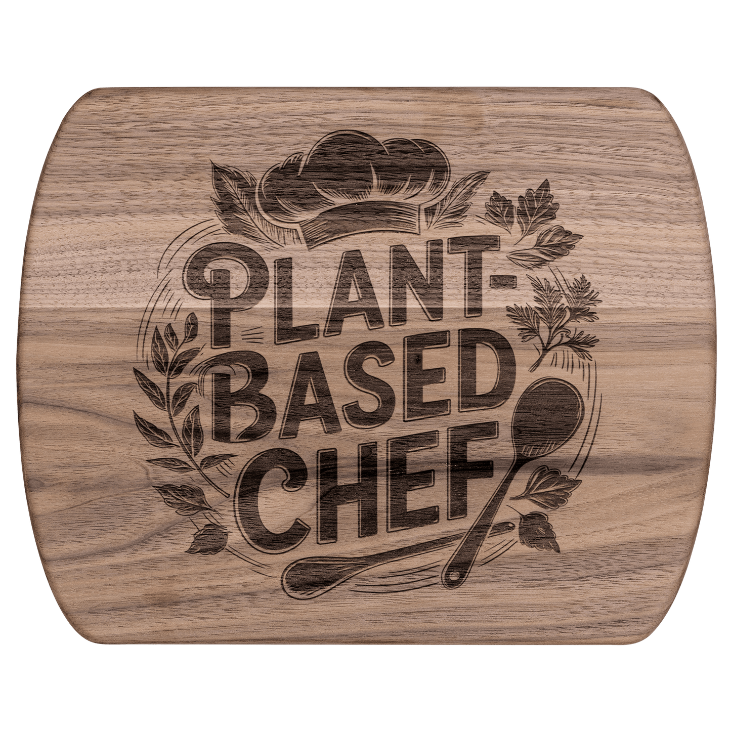 Plant - Based Chef Cutting Board - For Health For Ethics - Small