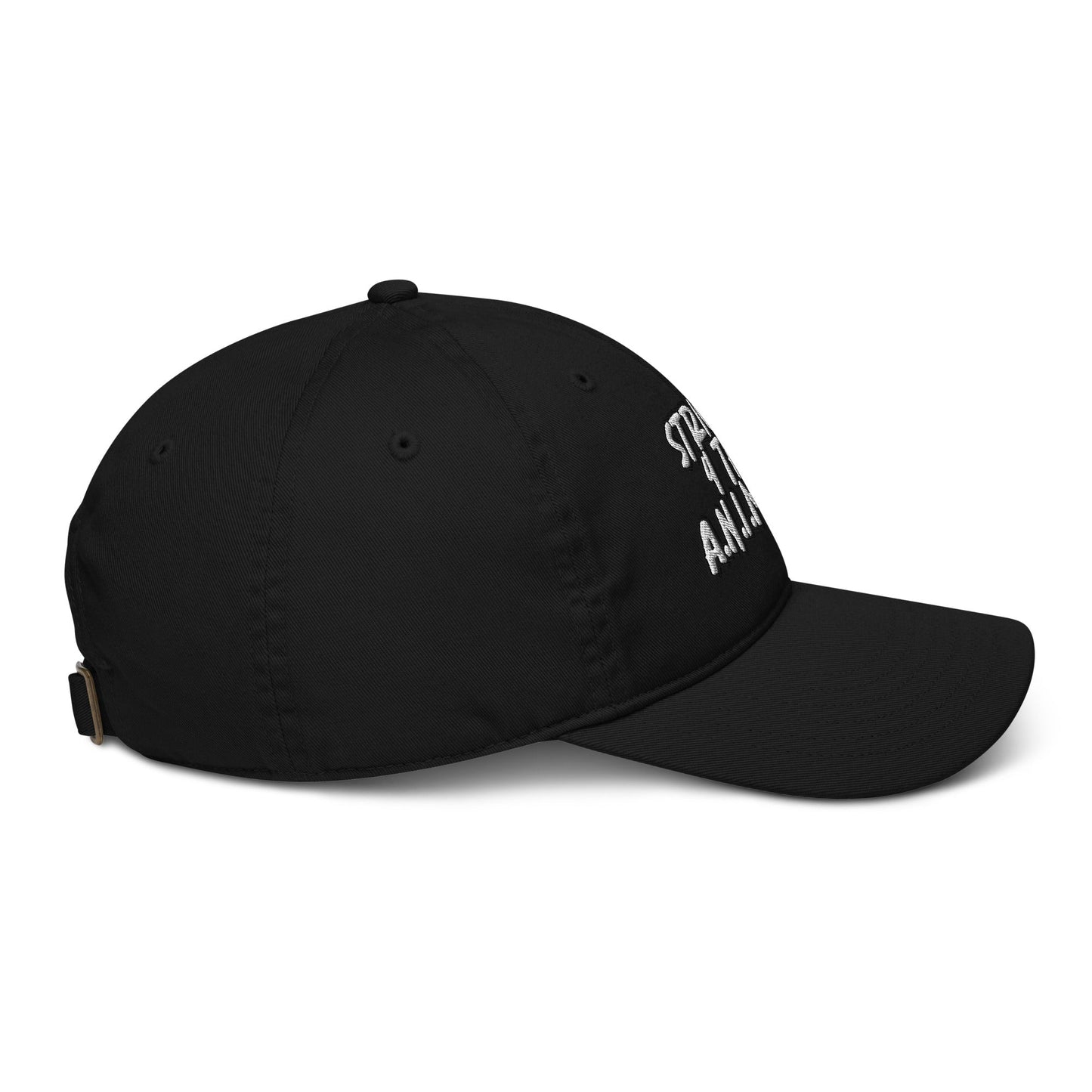 Strictly 4 the A.N.I.M.A.L.Z. Hat - For Health For Ethics - Black/White