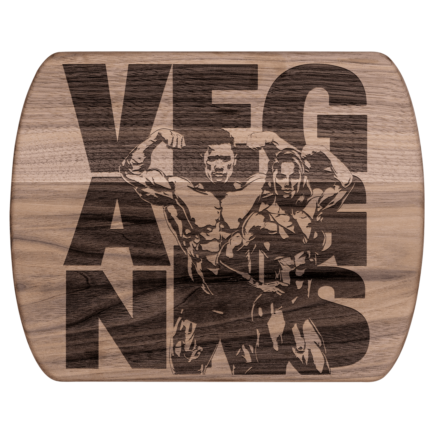 Vegains Cutting Board - For Health For Ethics - Small