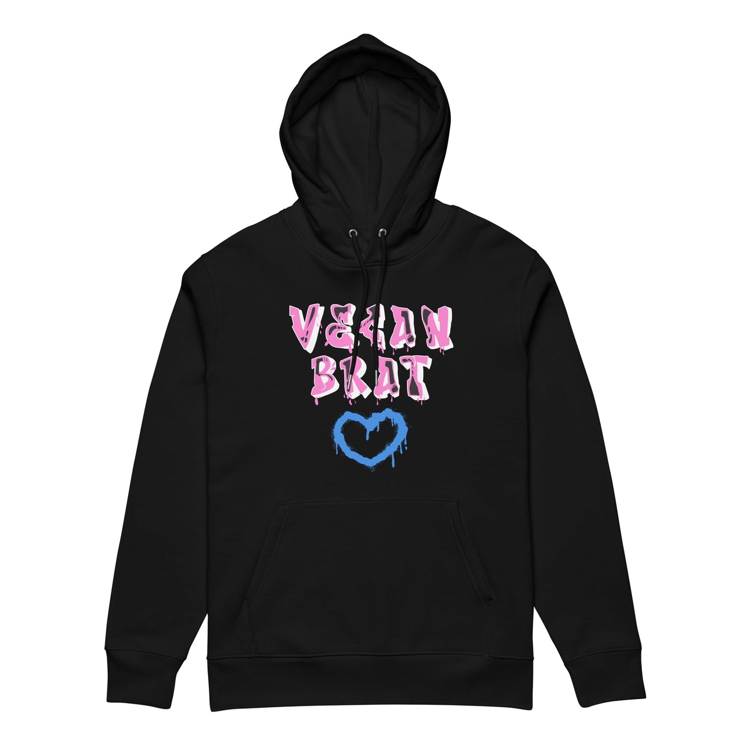 Vegan Brat Hoodie - For Health For Ethics - Black