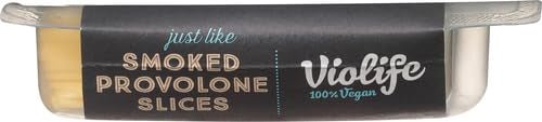 Violife VIOlife Just Like Smoked Provolone Slices, 7.05 oz Pack, 7.05 oz - For Health For Ethics - 