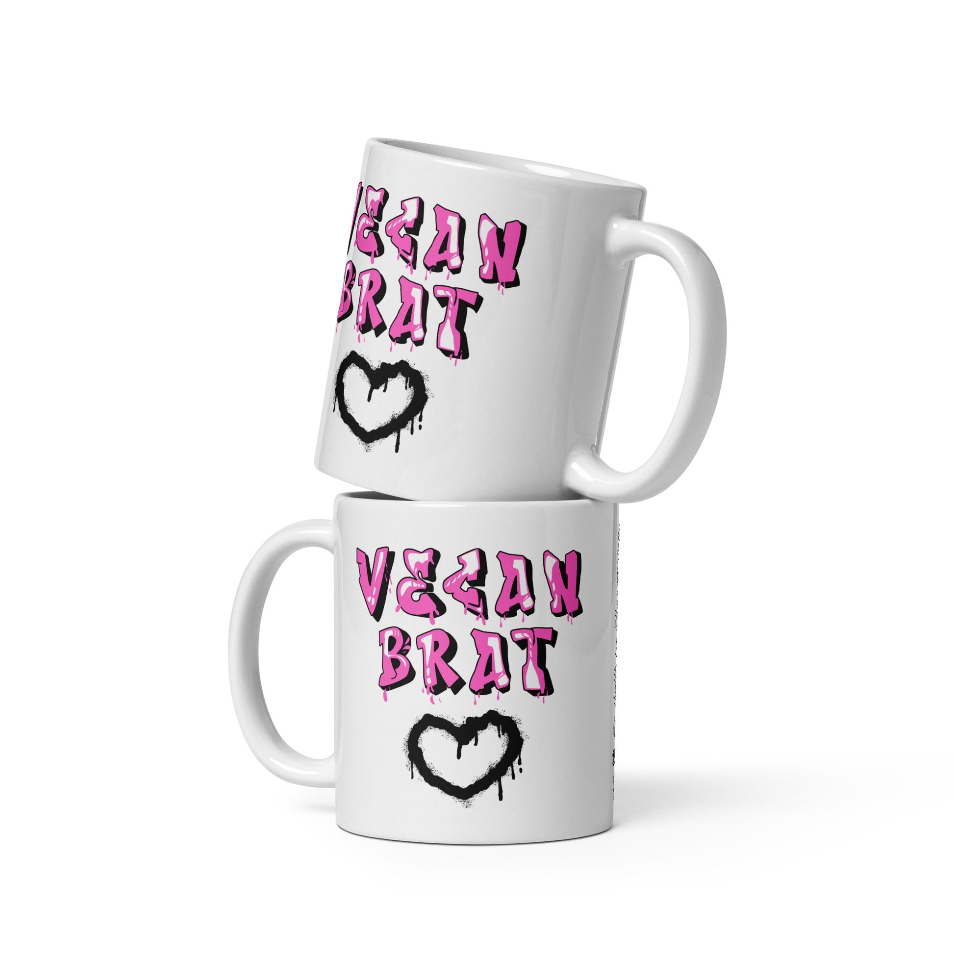 Vegan Brat Mug - For Health For Ethics - 11 oz